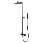 Vedo Sette Black zestaw natryskowy deszczownica 25 cm czarny mat VBS7007/25/CZ