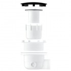 Vicario syfon brodzikowy 90 mm czarny mat