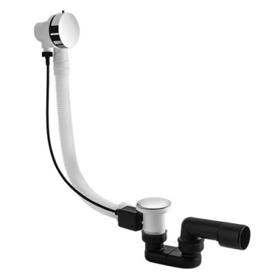 Vedo przelew wannowy z syfonem 57 cm chrom 246M/60/CH