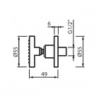 Demm dysza boczna 6303/CH
