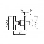Demm dysza boczna 6301/CH