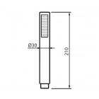 Vedo Słuchawka prysznicowa chrom VSN5002/CH