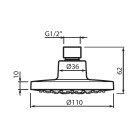 Vedo zestaw natryskowy podtynkowy z termoregulatorem Line 30mix/4