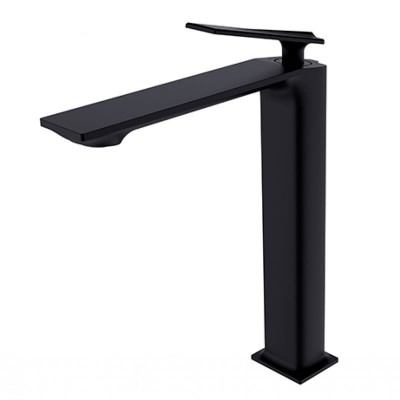 Besco Aspira bateria umywalkowa wysoka czarny mat