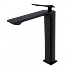 Besco Aspira bateria umywalkowa wysoka czarny mat