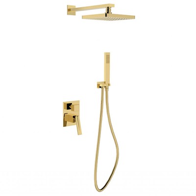 Besco Aspira I zestaw prysznicowy złoty