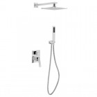 Besco Aspira II zestaw prysznicowy chrom