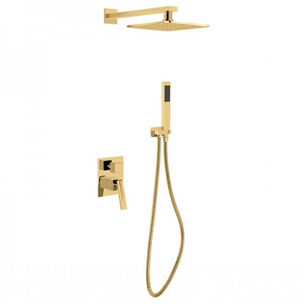 Besco Aspira II zestaw prysznicowy złoty