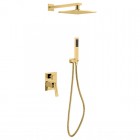 Besco Aspira II zestaw prysznicowy złoty