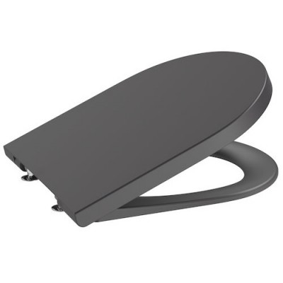 Roca Inspira Round deska WC wolnoopadająca Supralit® onyks A80152264B Roca Inspira Round deska WC wolnoopadająca Supralit® onyks A80152264B