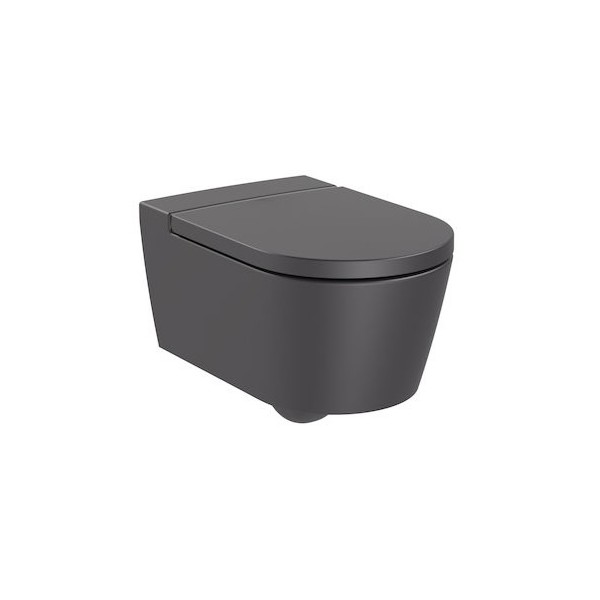 OUTLET Roca Inspira Round miska WC wisząca Rimless onyks A346527640