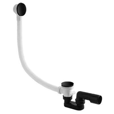 Vicario przelew wannowy klik klak 100 cm czarny mat 266C/100/CZ