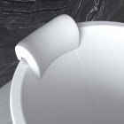 Besco Milo zagłówek do wanny biały