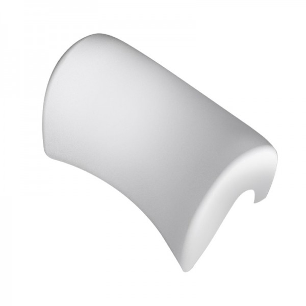 Besco Milo zagłówek do wanny biały