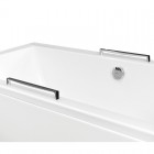 Besco uchwyt wannowy Oxa Long czarny OXA-LB