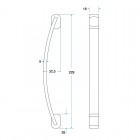 Besco uchwyt wannowy biały FLEX-W