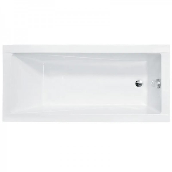 Besco Modern Slim wanna prostokątna 140x70 cm biała WAM-140-SL