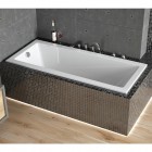 Besco Modern Slim wanna prostokątna 170x70 cm biała WAM-170-SL