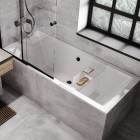 Besco Quadro Slim wanna prostokątna 180x80 cm biała WAQ-180-SL