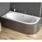 Besco Avita Slim wanna asymetryczna 160x75 cm lewa biała WAV-160-NLS