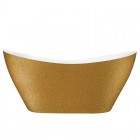 Besco Viya Glam wanna wolnostojąca 160x70 cm złota