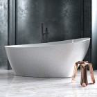 Besco Keya Glam wanna wolnostojąca 165x70 cm srebrna