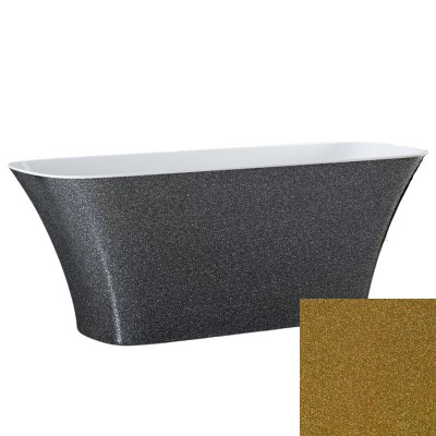 Besco Assos wanna wolnostojąca 160x70 cm złota