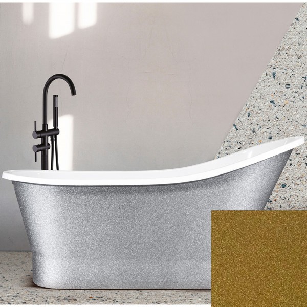 Besco Gloria Glam wanna retro wolnostojąca 150 cm złota