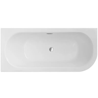 Besco Avita Slim+ wanna asymetryczna 150x75 cm lewa biała