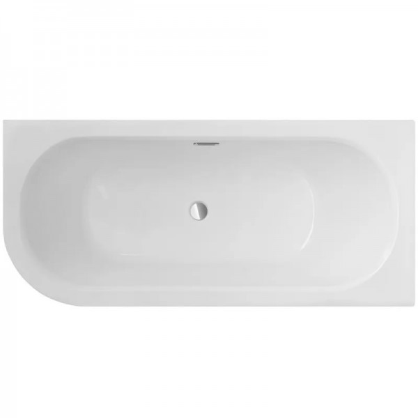 Besco Avita Slim+ wanna asymetryczna 150x75 cm prawa biała