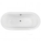 Besco Victoria wanna owalna 160x75 cm do zabudowy WKV-160-WZ