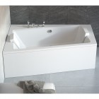 Besco Infinity wanna asymetryczna 150x90 cm lewa biała WAI-150-NL