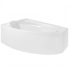 Besco Rima wanna asymetryczna 140x90 cm lewa biała WAR-140-NL