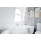 Besco Praktika wanna asymetryczna 150x70 cm prawa biała WAP-150-NP