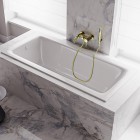 Besco Talia Slim wanna prostokątna 150x70 cm biała WAT-150-SL