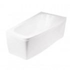 Besco Luna wanna asymetryczna 150x80 cm prawa biała WAL-150-NP