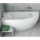 Besco Milena wanna asymetryczna 150x70 cm lewa biała WAM-150-NL