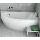 Besco Milena Premium wanna asymetryczna 150x70 cm prawa biała WAM-150-NP$