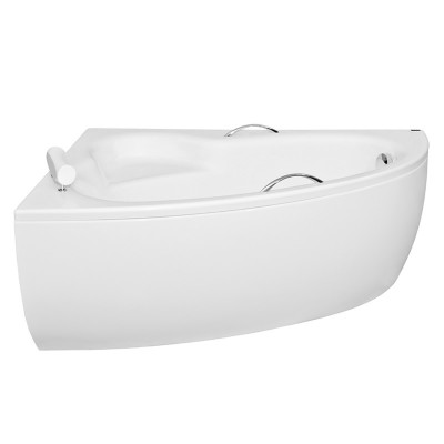 Besco Natalia Premium wanna asymetryczna 150x100 cm lewa biała WAN-150-NL$