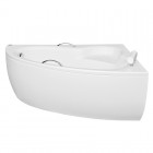 Besco Natalia Premium wanna asymetryczna 150x100 cm prawa biała WAN-150-NP$