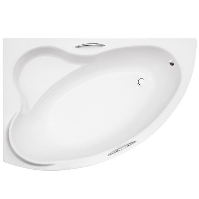 Besco Ada wanna asymetryczna 140x90 cm lewa biała ADA140L WAA-140-NL