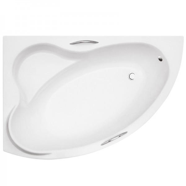 Besco Ada wanna asymetryczna 140x90 cm lewa biała ADA140L WAA-140-NL