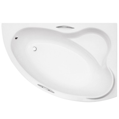 Besco Ada wanna asymetryczna 140x90 cm prawa biała WAA-140-NP