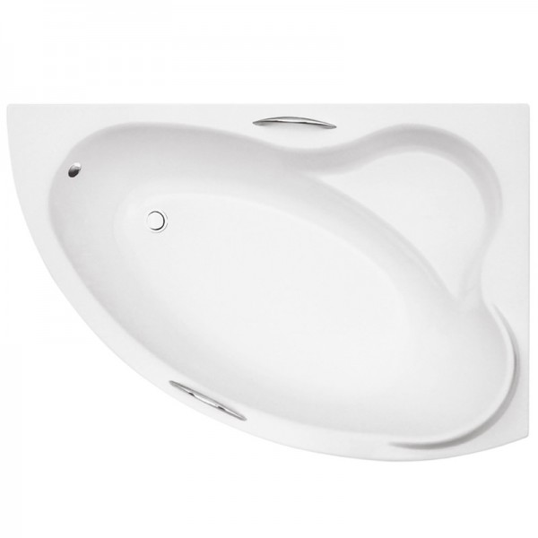 Besco Ada wanna asymetryczna 160x100 cm prawa biała WAA-160-NP