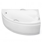 Besco Ada wanna asymetryczna 160x100 cm prawa biała WAA-160-NP