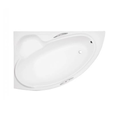 Besco Bianka wanna asymetryczna 150x95 cm lewa biała WAB-150-NL