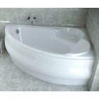 Besco Finezja Nova wanna asymetryczna 140x95 cm biała prawa WAF-140-NP