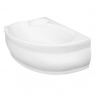 Besco Finezja Nova wanna asymetryczna 170x110 cm biała lewa WAF-170-NL