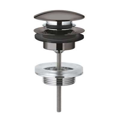 Grohe korek do umywalki klik klak brushed hard graphite 65807A00