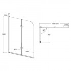 Besco Avigo parawan nawannowy 100x145 cm PNA-2S